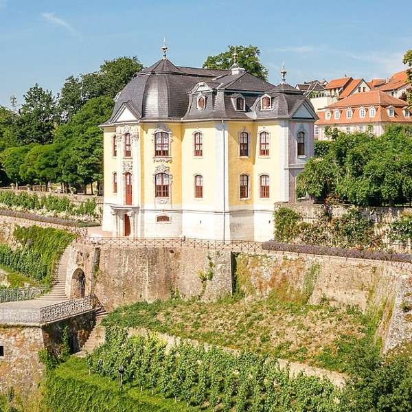 Dornburg Rokokoschloss am Weinhang