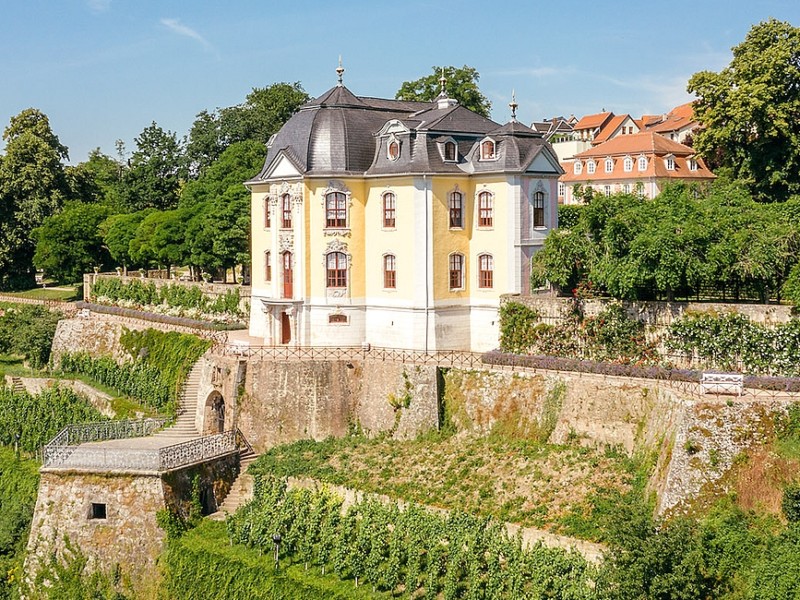 Dornburg Rokokoschloss am Weinhang