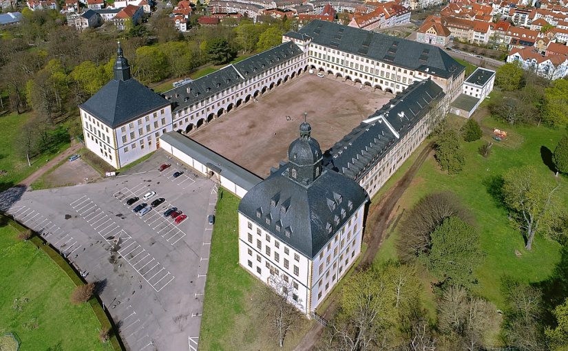 Erste Maßnahmen am Ostturm von Schloss Friedenstein