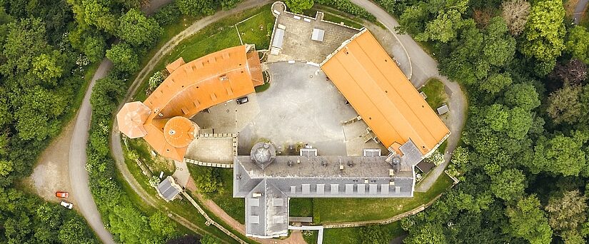 Veste Heldburg: Burghof