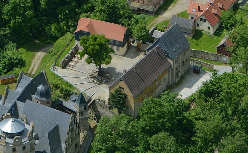 Oberschloss Kranichfeld: Vorburghof