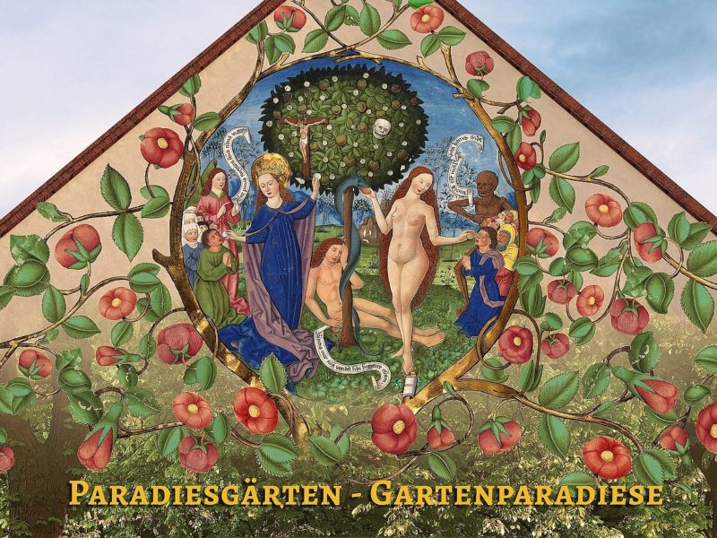 Motiv der Ausstellung Paradiesgärten-Gartenparadiese