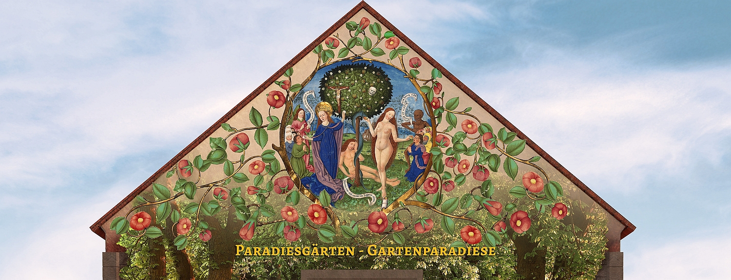 Ausstellungsmotiv von Paradiesgärten-Gartenparadiese