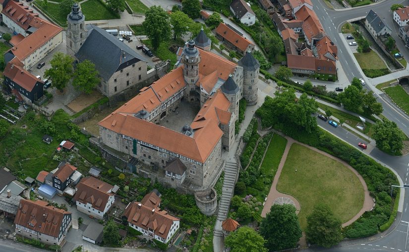 Schlossgarten Bertholdsburg, Schleusingen