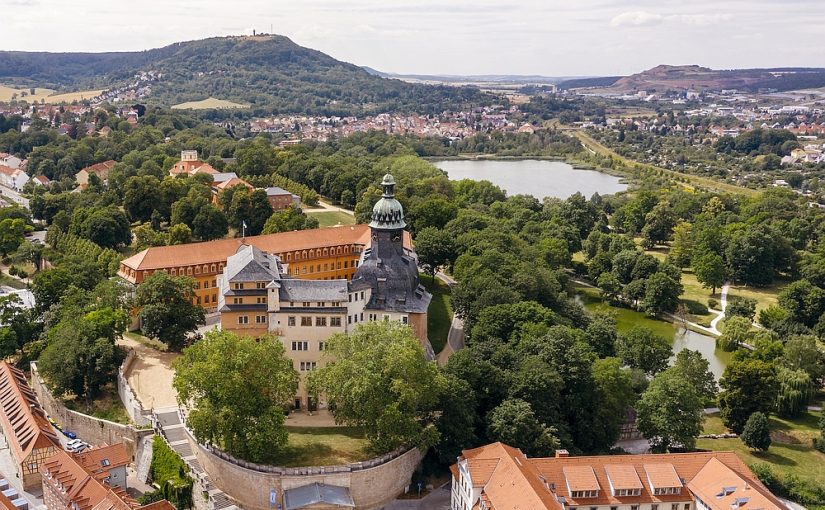Vandalismus im Schlosspark Sondershausen
