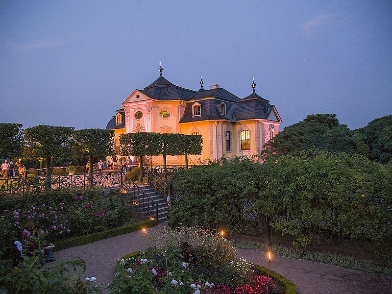 Dornburg Schloessernacht Blaue Stunde 2019 V.Schmidt