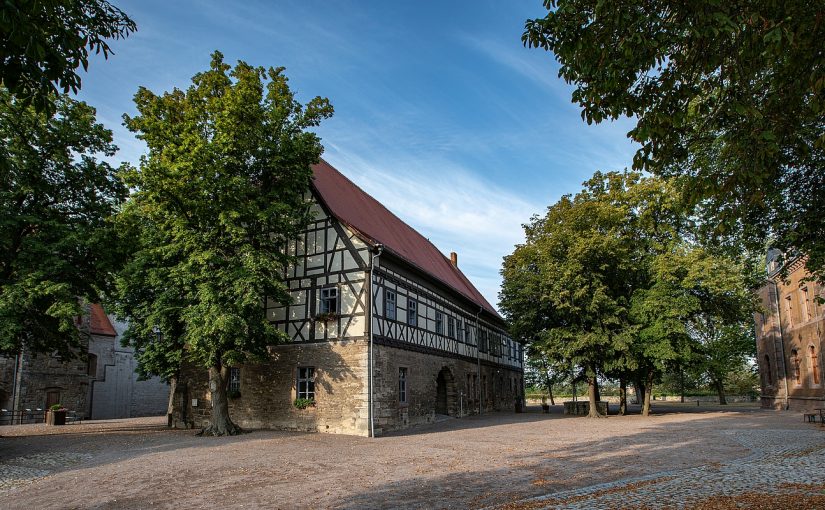 Burg Weißensee: zentraler Burgraum