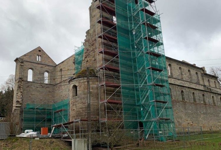 Kloster Paulinzella: Sanierung der Klosterkirche wird fortgesetzt