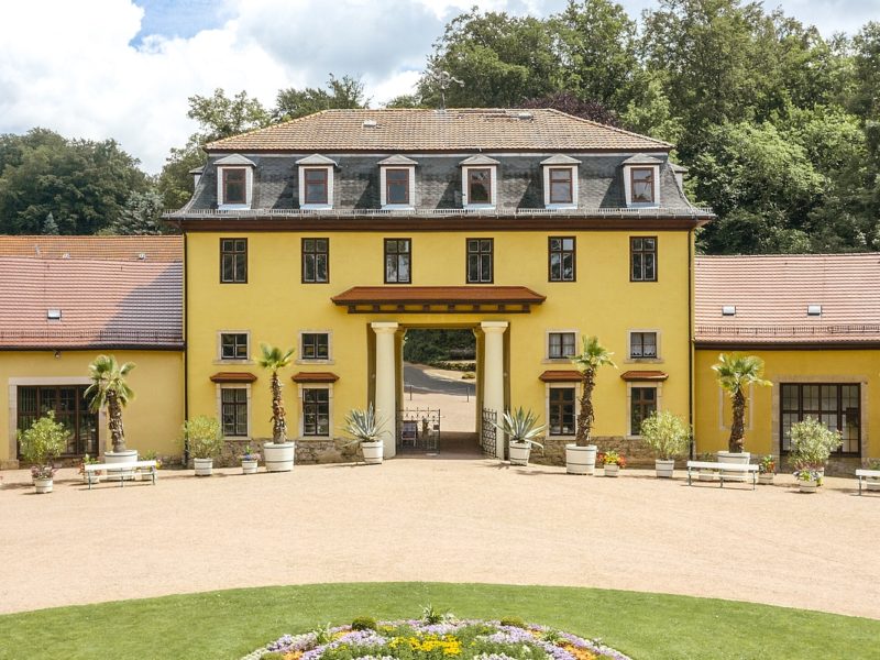 Altenstein, Hofmarschallamt, Blick von Westen