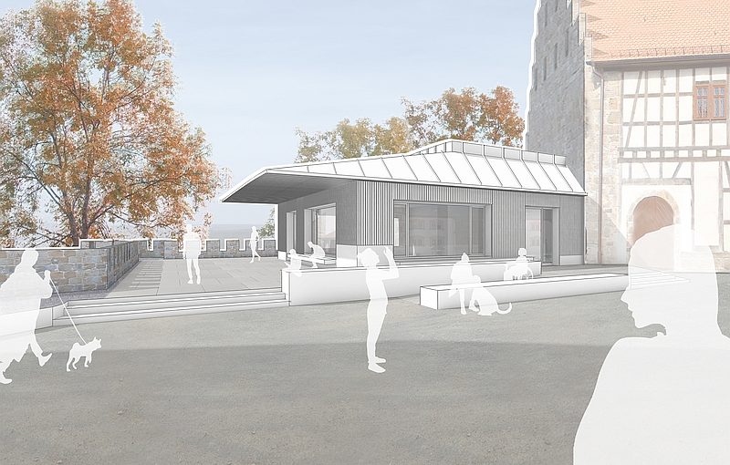 Neuer Gastronomiebau für Veste Heldburg