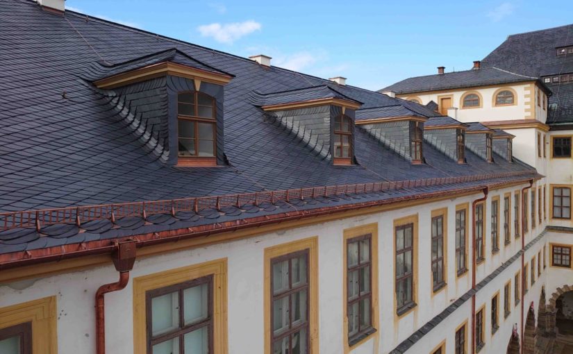 Teile des Westflügels von Schloss Friedenstein wieder ohne Gerüst