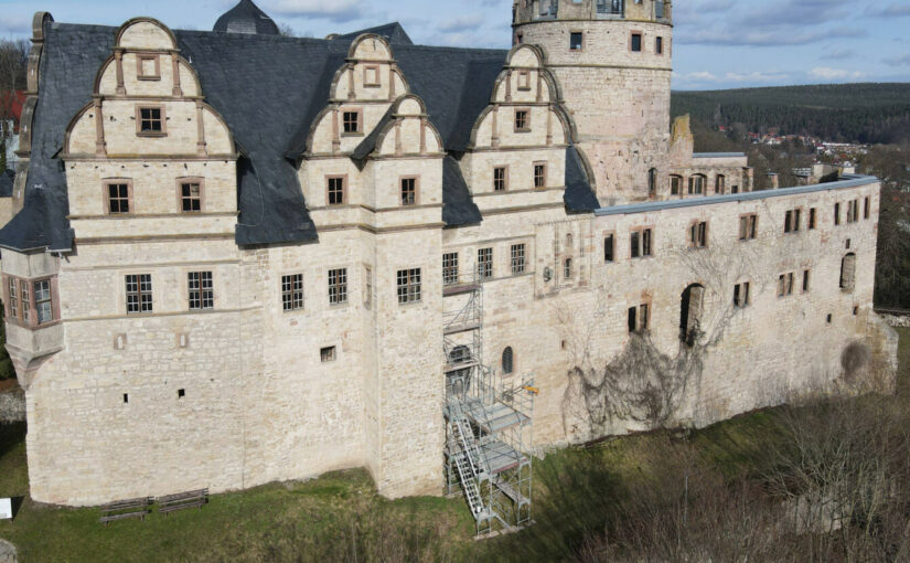 Oberschloss Kranichfeld wird fit für neue Dauerausstellung