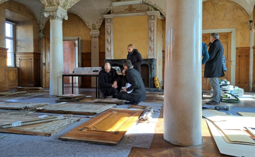 Sanierung der Säulensäle auf Schloss Heidecksburg wird vorbereitet