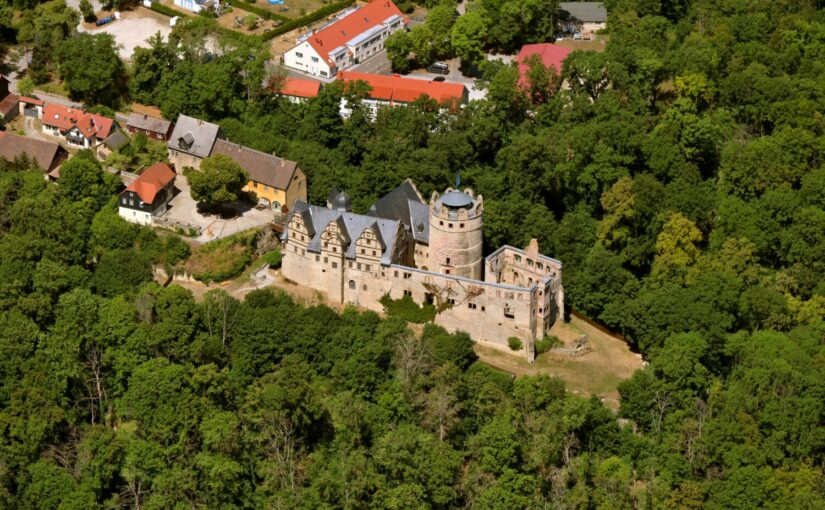 Vor 90 Jahren brannte das Oberschloss Kranichfeld | Sonderführung erinnert an das Ereignis