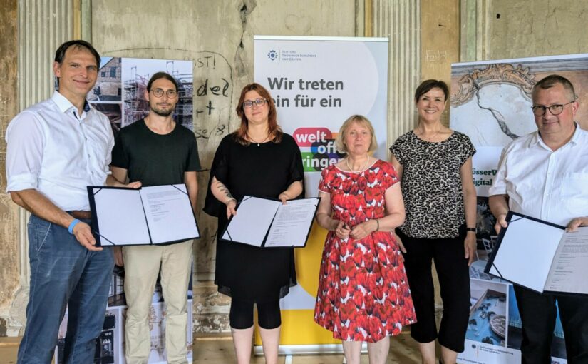 Kooperationsverträge für den außerschulischen Lernort Schloss Schwarzburg unterzeichnet