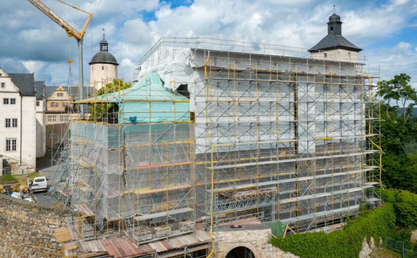 Sonderinvestitionsprogramm I der Stiftung Thüringer Schlösser und Gärten läuft auf Hochtouren