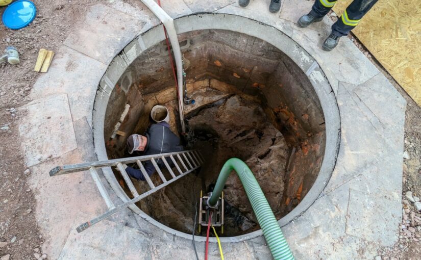 Feuerwehreinsatz in der Brunnenstube von Schloss Bertholdsburg