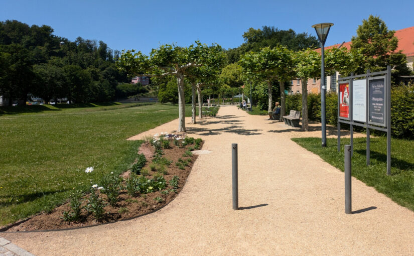 Neue Staudenbeete im Fürstlich Greizer Park bepflanzt