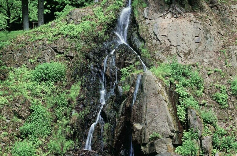 Luisenthaler Wasserfall im Schlosspark Altenstein bleibt stillgelegt