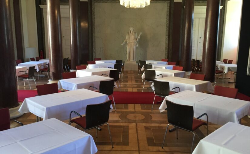 Schloss Sondershausen: Vestibül der Hofküche