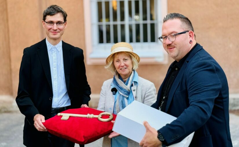 Übergabe des Sammlungszentrums Henneberger Land